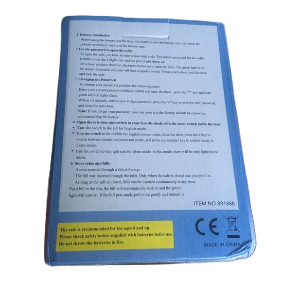 Pink Electronic Kids Gift Piggy Bank - Picture 6 of 12